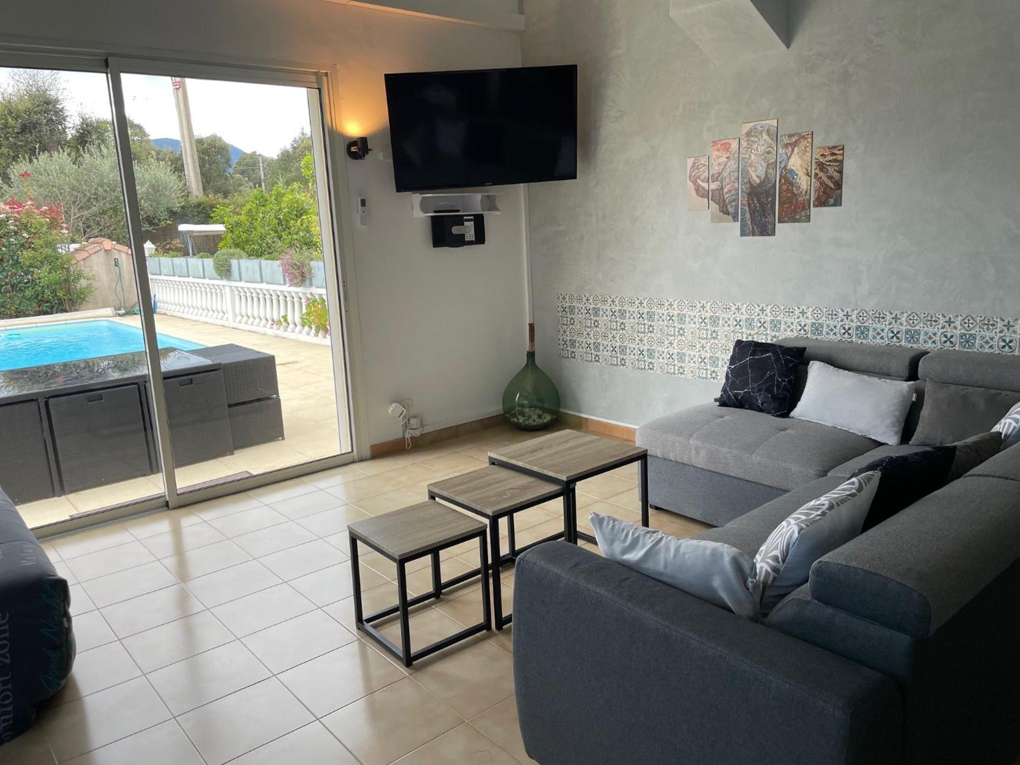 Villa Tous Conforts Avec Piscine Privee Et Acces Plage Cervione Esterno foto